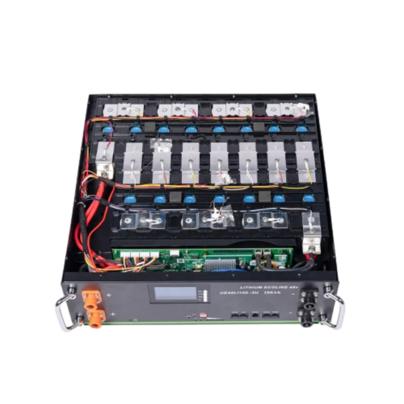 ラックマウントスタック式リチウムLiFePO4バッテリー 48V 100AH (2)