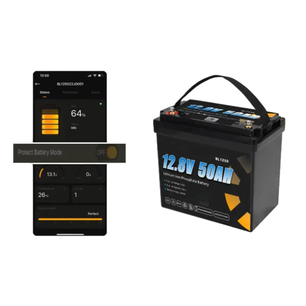 Yibai Energy Bluetooth LiFePO4 battery