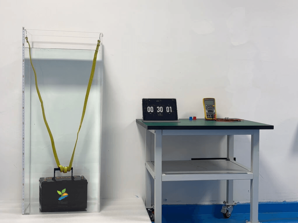 Yibai Energy lithium battery waterproof test