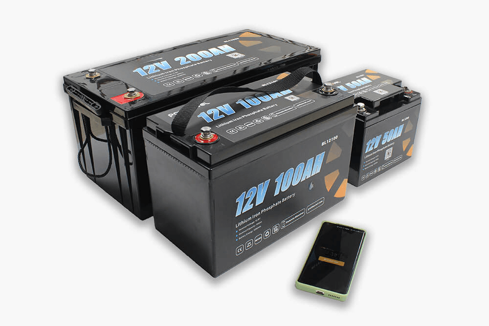 Yibai energy bluetooth lithium battery