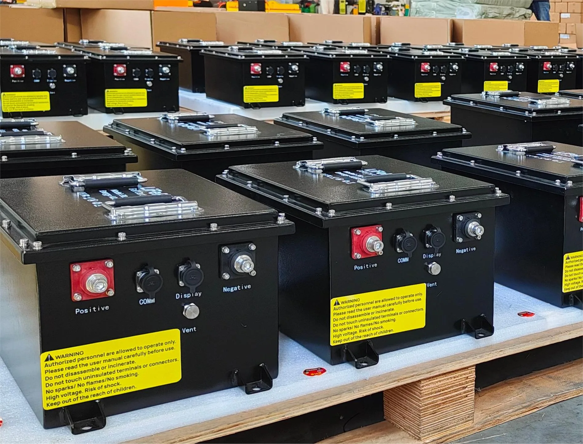 Golf cart lithium battery