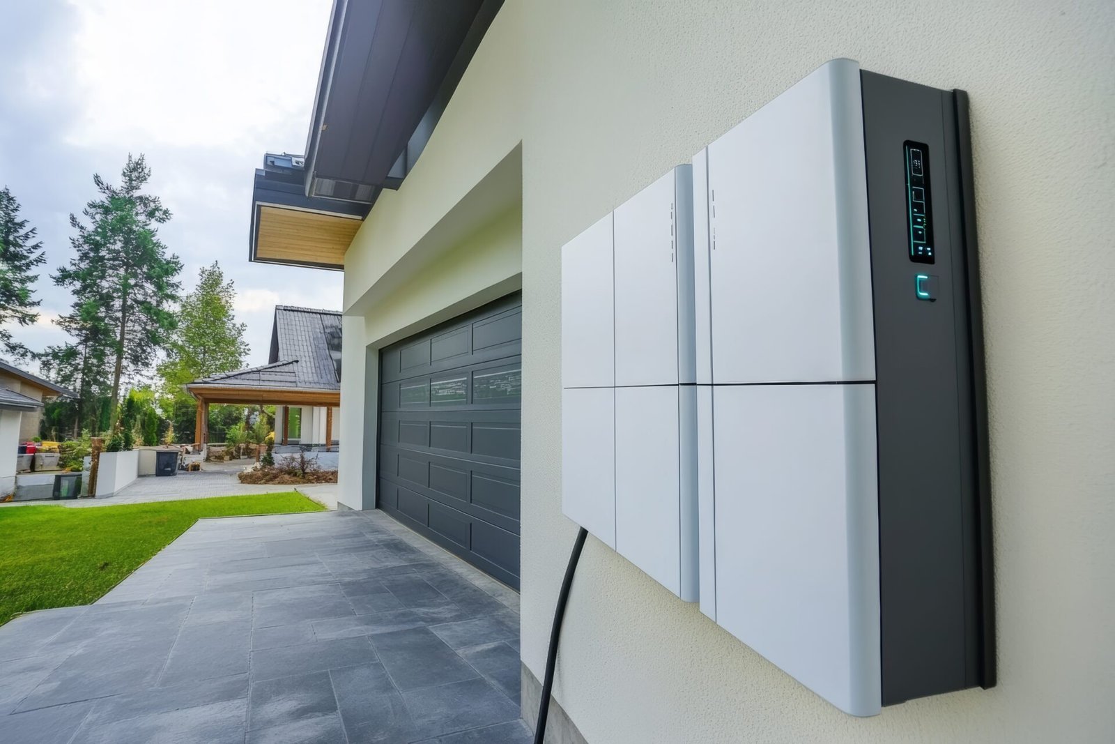 Powerwall-Lithium-Batterie-Projektkoffer
