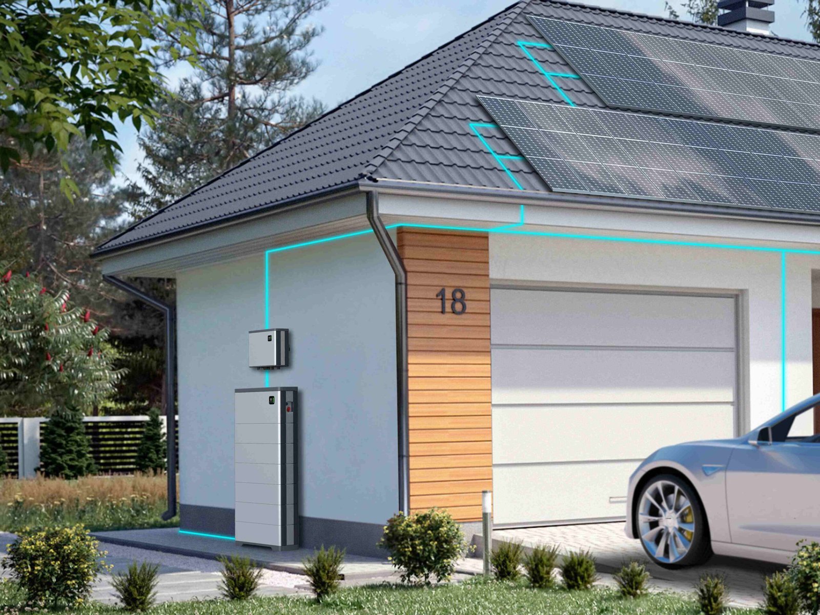 Yibai Energiespeichersystem mit einer einzigen Batterie (1)